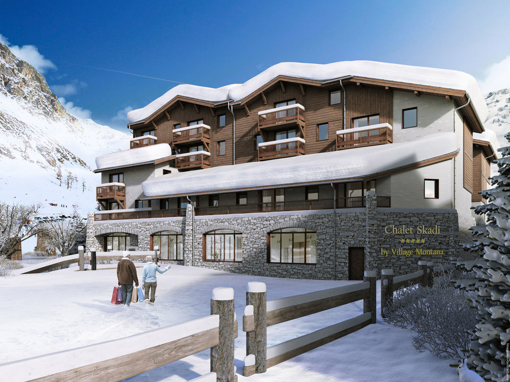 Hotel Chalet Skadi Val-dʼIsère Exteriér fotografie